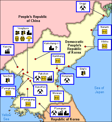 china north korea map. Map of North Korea#39;s